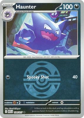 Haunter (Dusk Ball) card from ME: Ascended Heroes