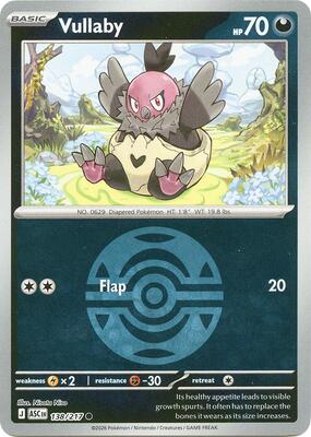 Vullaby (Dusk Ball) card from ME: Ascended Heroes