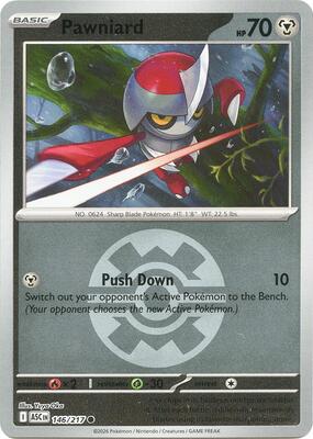Pawniard (Quick Ball) card from ME: Ascended Heroes