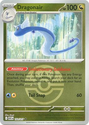 Dragonair (Love Ball) card from ME: Ascended Heroes