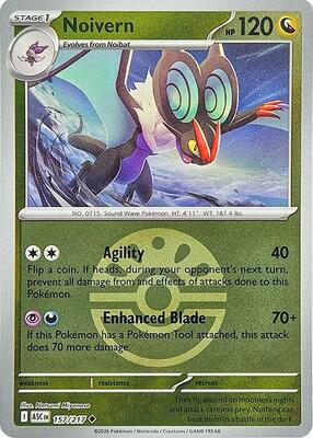Noivern (Friend Ball) card from ME: Ascended Heroes