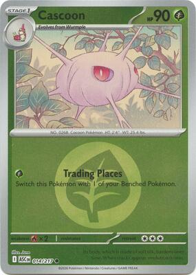 Cascoon (Energy Symbol Pattern) card from ME: Ascended Heroes