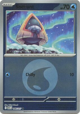 Snorunt - 046/217 (Energy Symbol Pattern) card from ME: Ascended Heroes