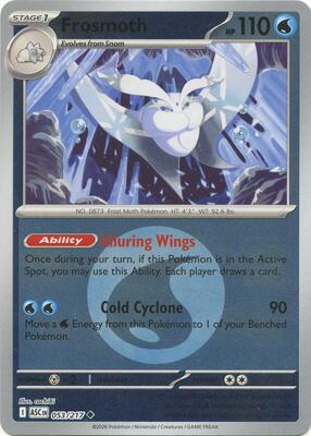 Frosmoth (Energy Symbol Pattern) card from ME: Ascended Heroes