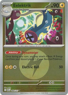 Eelektrik (Energy Symbol Pattern) card from ME: Ascended Heroes