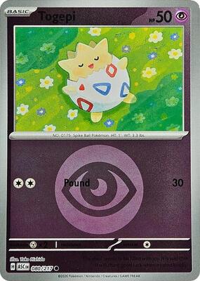 Togepi (Energy Symbol Pattern) card from ME: Ascended Heroes