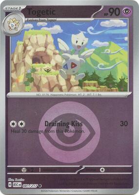 Togetic (Energy Symbol Pattern) card from ME: Ascended Heroes