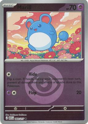 Marill - 083/217 (Energy Symbol Pattern) card from ME: Ascended Heroes