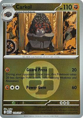 Carkol (Energy Symbol Pattern) card from ME: Ascended Heroes