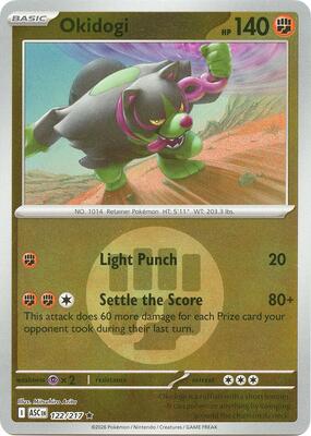 Okidogi (Energy Symbol Pattern) card from ME: Ascended Heroes