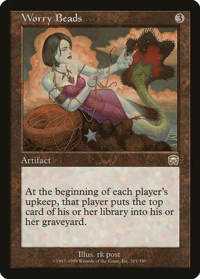 Worry Beads card from Mercadian Masques