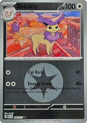 Delcatty (Energy Symbol Pattern) card from ME: Ascended Heroes