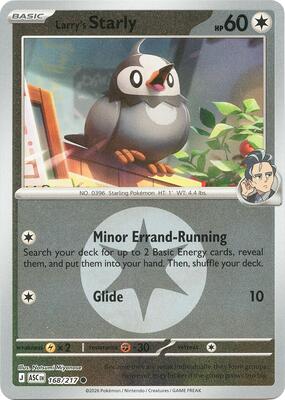 Larry's Starly (Energy Symbol Pattern) card from ME: Ascended Heroes