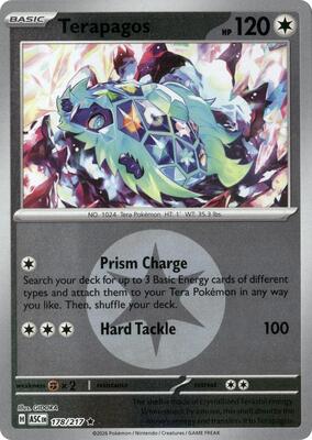 Terapagos (Energy Symbol Pattern) card from ME: Ascended Heroes