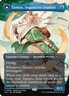 Tamiyo, Inquisitive Student card from Secret Lair Showdown