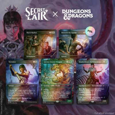Secret Lair Drop: Secret Lair x Dungeons & Dragons: Shadowheart's Devotion - Traditional Foil Edition card from Secret Lair Drop Series