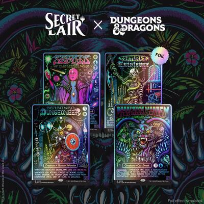 Secret Lair Drop: Secret Lair x Dungeons & Dragons: Black Lights & Dark Dungeons - Traditional Foil Edition card from Secret Lair Drop Series