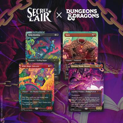 Secret Lair Drop: Secret Lair x Dungeons & Dragons: Shadows Over Baldur's Gate - Non-Foil Edition card from Secret Lair Drop Series