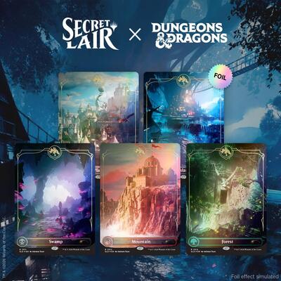 Secret Lair Drop: Secret Lair x Dungeons & Dragons: Lands of the Forgotten Realms - Traditional Foil Edition card from Secret Lair Drop Series