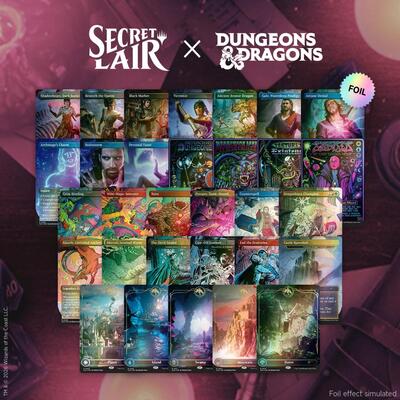 Secret Lair Drop: Roll for Initiative Superdrop: The Chromatic Dragon's Hoard Foil Bundle card from Secret Lair Drop Series
