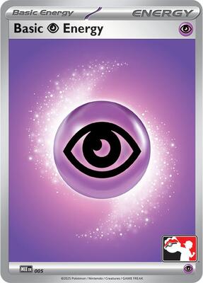 Basic Psychic Energy - MEE 005 card from Prize Pack Series Cards
