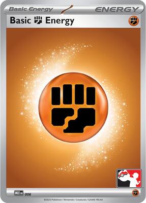 Basic Fighting Energy - MEE 006 card from Prize Pack Series Cards