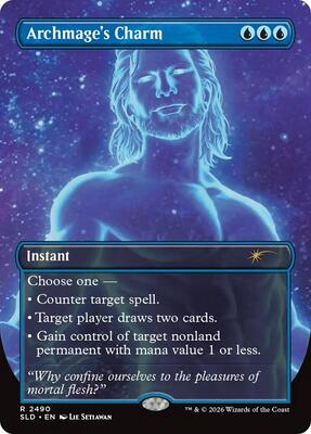 Archmage's Charm card from Secret Lair Drop Series
