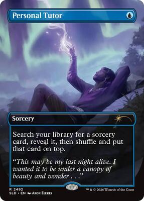 Personal Tutor card from Secret Lair Drop Series