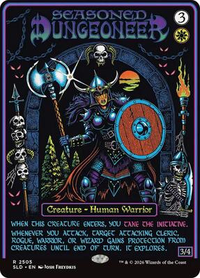 Seasoned Dungeoneer card from Secret Lair Drop Series