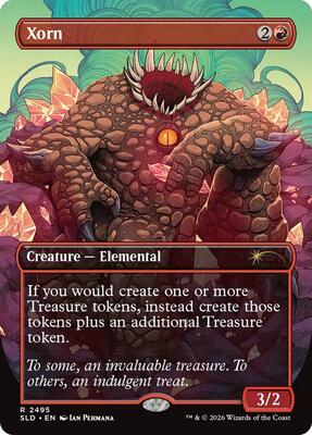 Xorn (2495) card from Secret Lair Drop Series