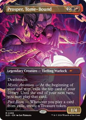 Prosper, Tome-Bound card from Secret Lair Drop Series