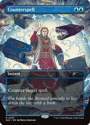 Counterspell (2497) card from Secret Lair Drop Series