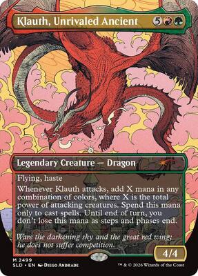Klauth, Unrivaled Ancient card from Secret Lair Drop Series