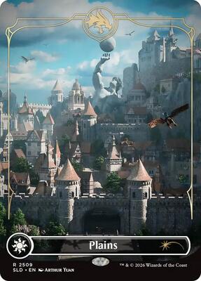 Plains (2509) card from Secret Lair Drop Series