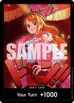 DON!! Card (Nami) card from Extra Booster: One Piece Heroines Edition