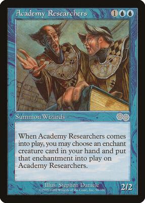 Academy Researchers card from Urza's Saga