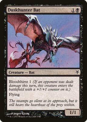 Duskhunter Bat card from Duel Decks: Sorin vs. Tibalt
