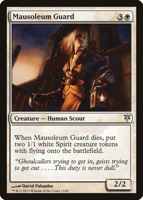 Mausoleum Guard card from Duel Decks: Sorin vs. Tibalt