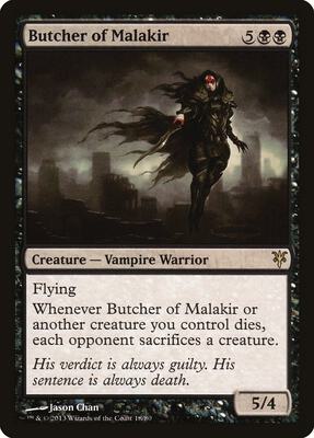 Butcher of Malakir card from Duel Decks: Sorin vs. Tibalt