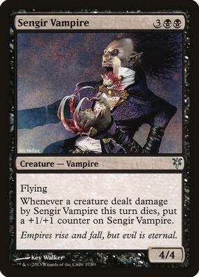 Sengir Vampire card from Duel Decks: Sorin vs. Tibalt