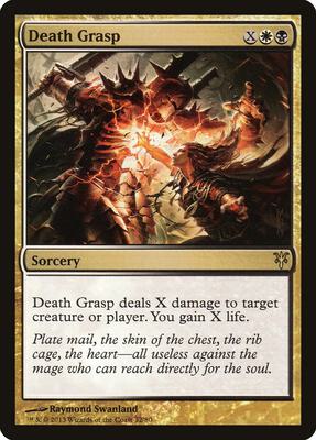Death Grasp card from Duel Decks: Sorin vs. Tibalt