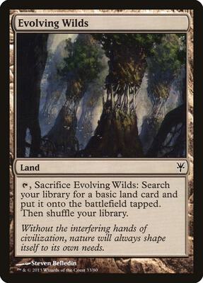 Evolving Wilds card from Duel Decks: Sorin vs. Tibalt