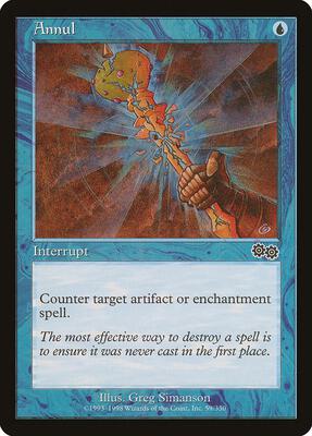 Annul card from Urza's Saga
