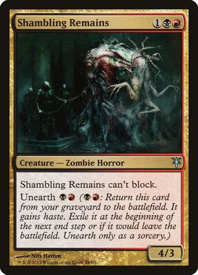 Shambling Remains card from Duel Decks: Sorin vs. Tibalt