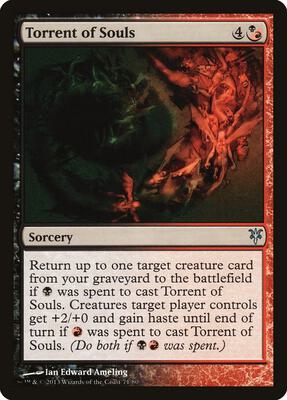 Torrent of Souls card from Duel Decks: Sorin vs. Tibalt