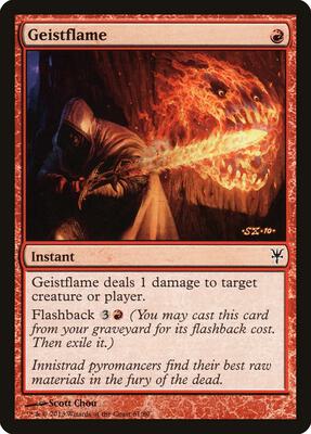 Geistflame card from Duel Decks: Sorin vs. Tibalt