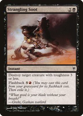Strangling Soot card from Duel Decks: Sorin vs. Tibalt