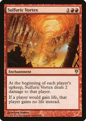 Sulfuric Vortex card from Duel Decks: Sorin vs. Tibalt