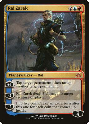 Ral Zarek card from Dragon's Maze