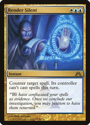 Render Silent card from Dragon's Maze